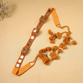 Kutch embroidery mirror work dori waist belt / kamarbandh