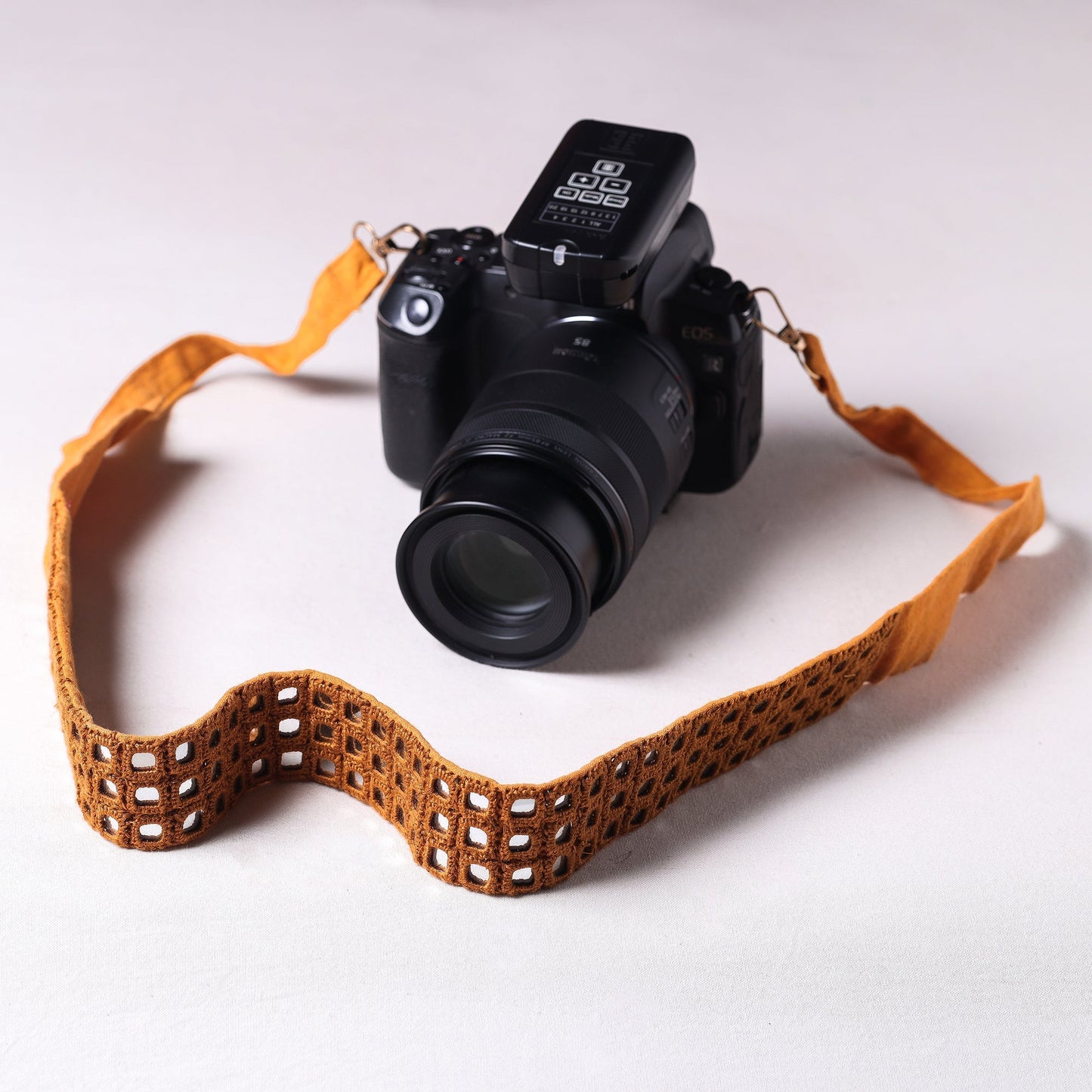  Mirror Work Kutchi Embroidery Fabric Camera Belt 