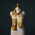 Kutch printed mashru silk stole 29 - handcrafted
