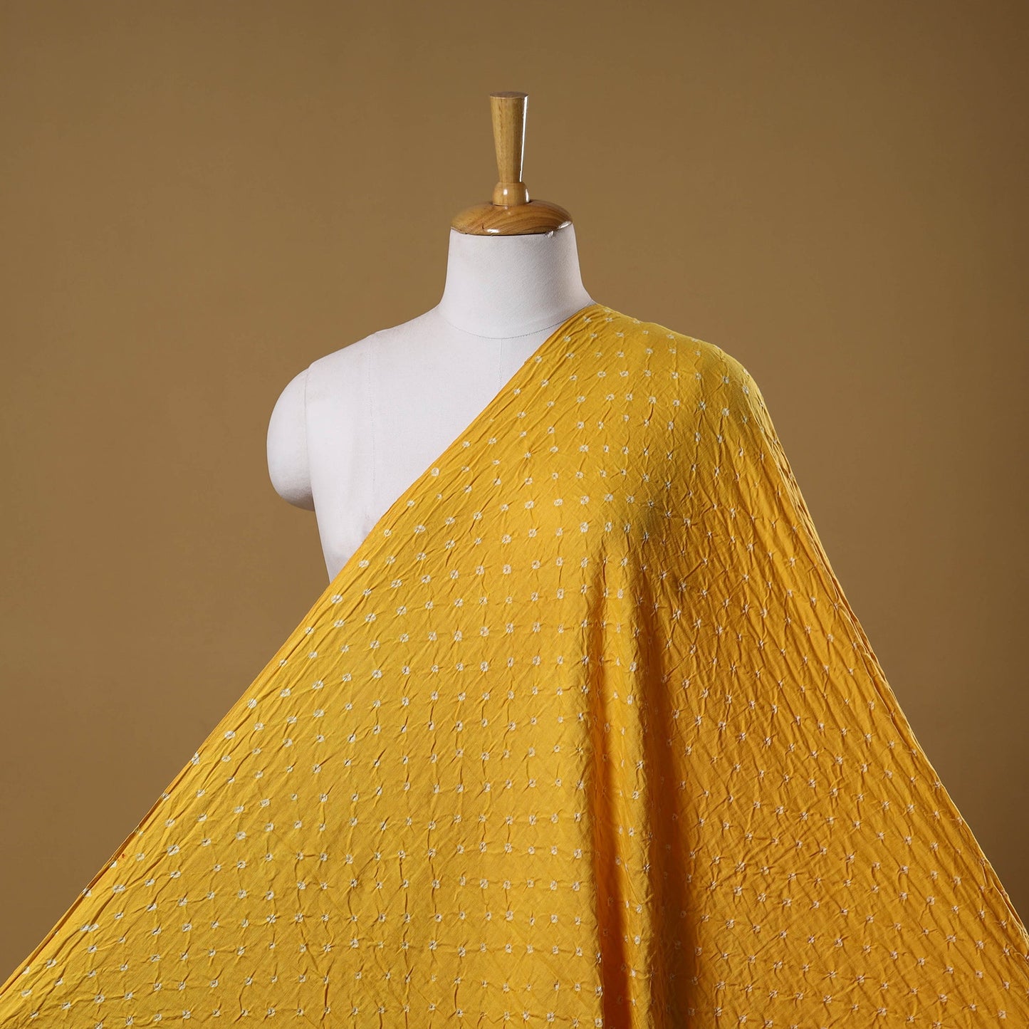 Kutch tie-dye cotton bandhani fabric 33 - handcrafted