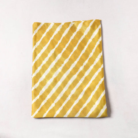  Leheriya Tie-Dye Chanderi Silk Precut Fabric 34 