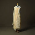 Yellow - lucknowi hand embroidered cotton chikankari 3pc
