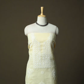 Lucknowi hand embroidered kota doria cotton chikankari 2pc
