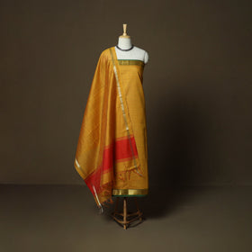 Mangalagiri silk cotton 3pc unstitched dress material