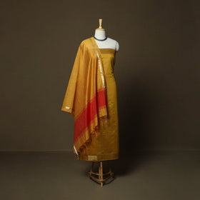 Mangalagiri silk cotton 3pc unstitched dress material