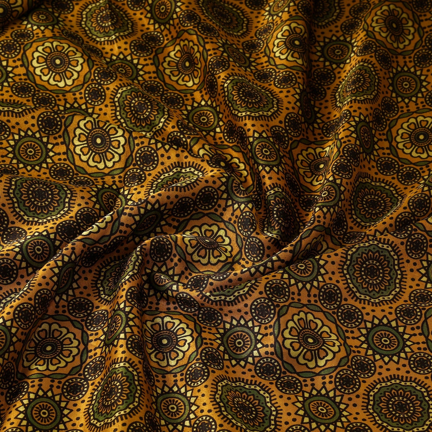 Mashru silk natural dyed fabric 06 - handcrafted