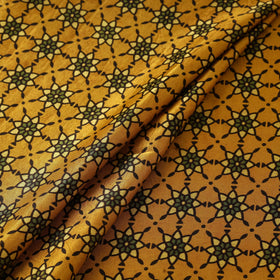 Mashru silk natural dyed fabric 14 - handcrafted