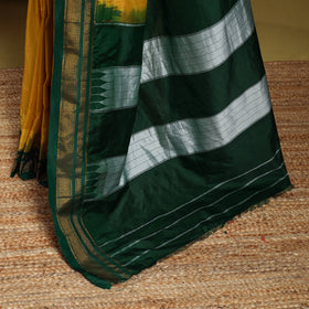 Yellow - mercerized cotton ilkal saree with blouse 36