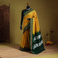 Yellow - mercerized cotton ilkal saree with blouse 36