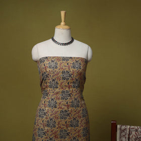 Merino wool pedana kalamkari 3pc unstitched dress material