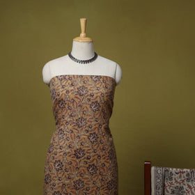 Merino wool pedana kalamkari 3pc unstitched dress material