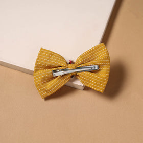 Mirror shell work women’s bow hair clip 08 - handcrafted