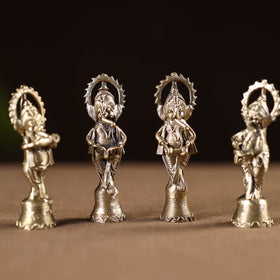 Musician ganesha - tribal odisha dokra handmade home decor