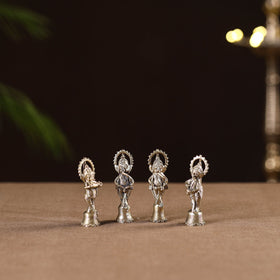 Musician ganesha - tribal odisha dokra handmade home decor