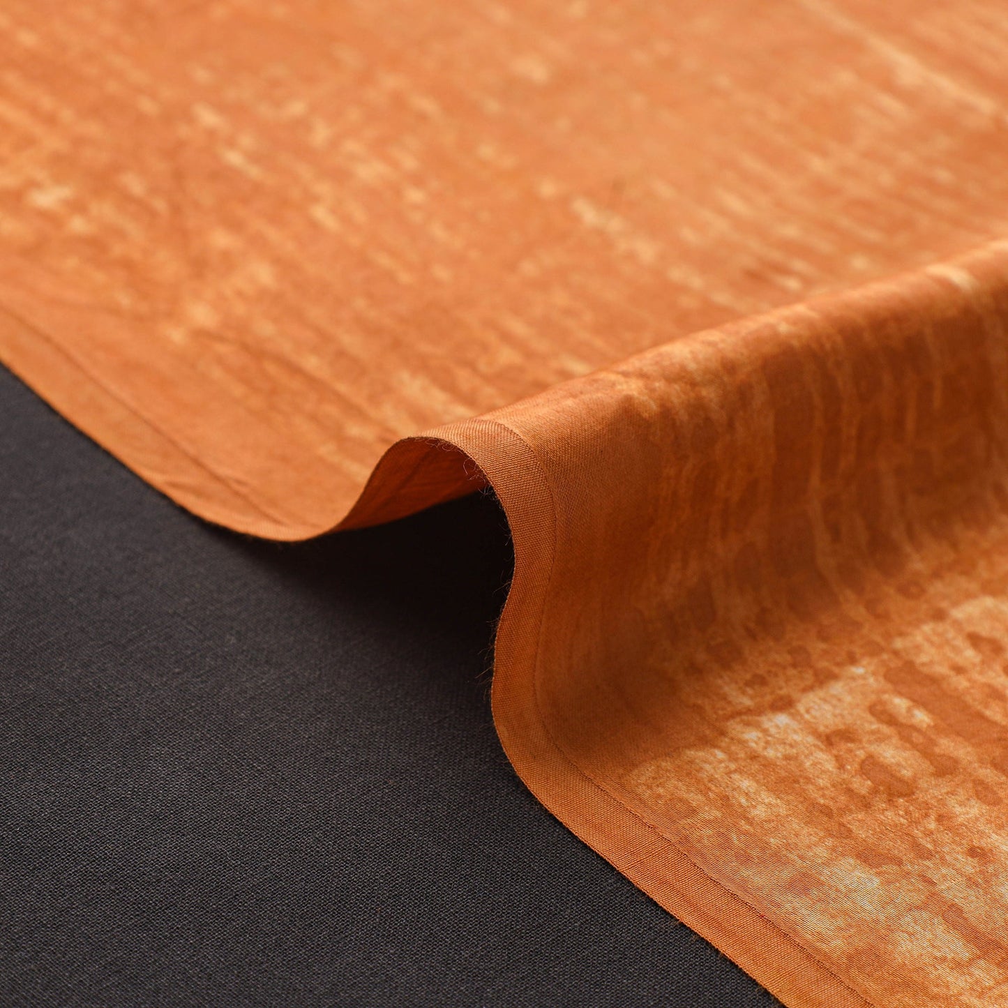 Yellow - natural dyed bagru modal silk fabric 17