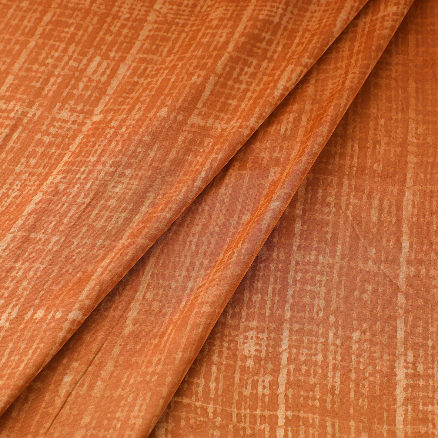 Yellow - natural dyed bagru modal silk fabric 17