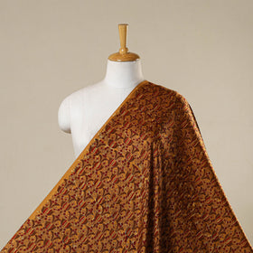 Yellow - natural dyed bagru modal silk fabric 19