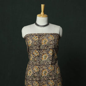Natural dyed block print cotton pedana kalamkari 2pc