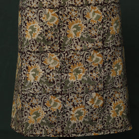 Natural dyed block print cotton pedana kalamkari 2pc