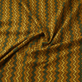 Natural dyed cotton kutch hand block ajrakh print fabric 09