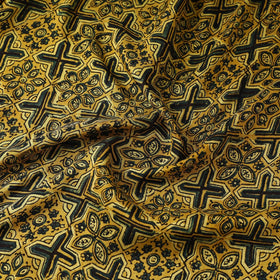 Natural dyed dola silk hand fabric 11 - handcrafted