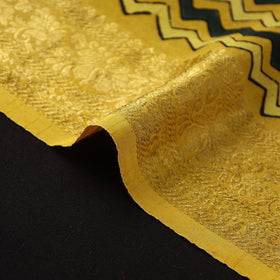 Natural dyed dola silk hand fabric 63 - handcrafted