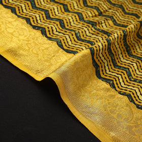 Natural dyed dola silk hand fabric 09 - handcrafted