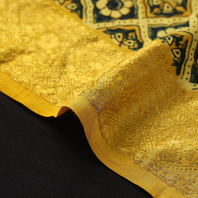 Natural dyed dola silk hand fabric 10 - handcrafted