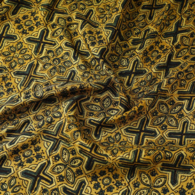 Natural dyed dola silk hand fabric 11 - handcrafted