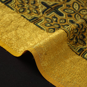 Natural dyed dola silk hand fabric 60 - handcrafted