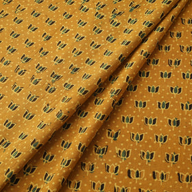 Natural dyed hand cotton fabric 11 - handcrafted
