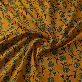 Natural dyed hand cotton fabric 18 - handcrafted