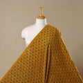 Natural dyed hand cotton fabric 19 - handcrafted
