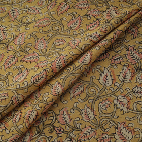 Natural dyed hand block print cotton kalamkari fabric 12