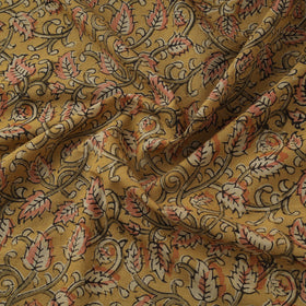 Natural dyed hand block print cotton kalamkari fabric 12