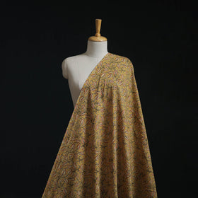 Natural dyed hand block print cotton kalamkari fabric 12