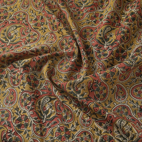 Natural dyed hand block print cotton pedana kalamkari