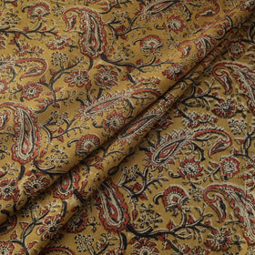 Natural dyed hand block print cotton pedana kalamkari