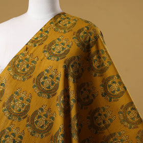 Natural dyed hand cotton fabric 18 - handcrafted