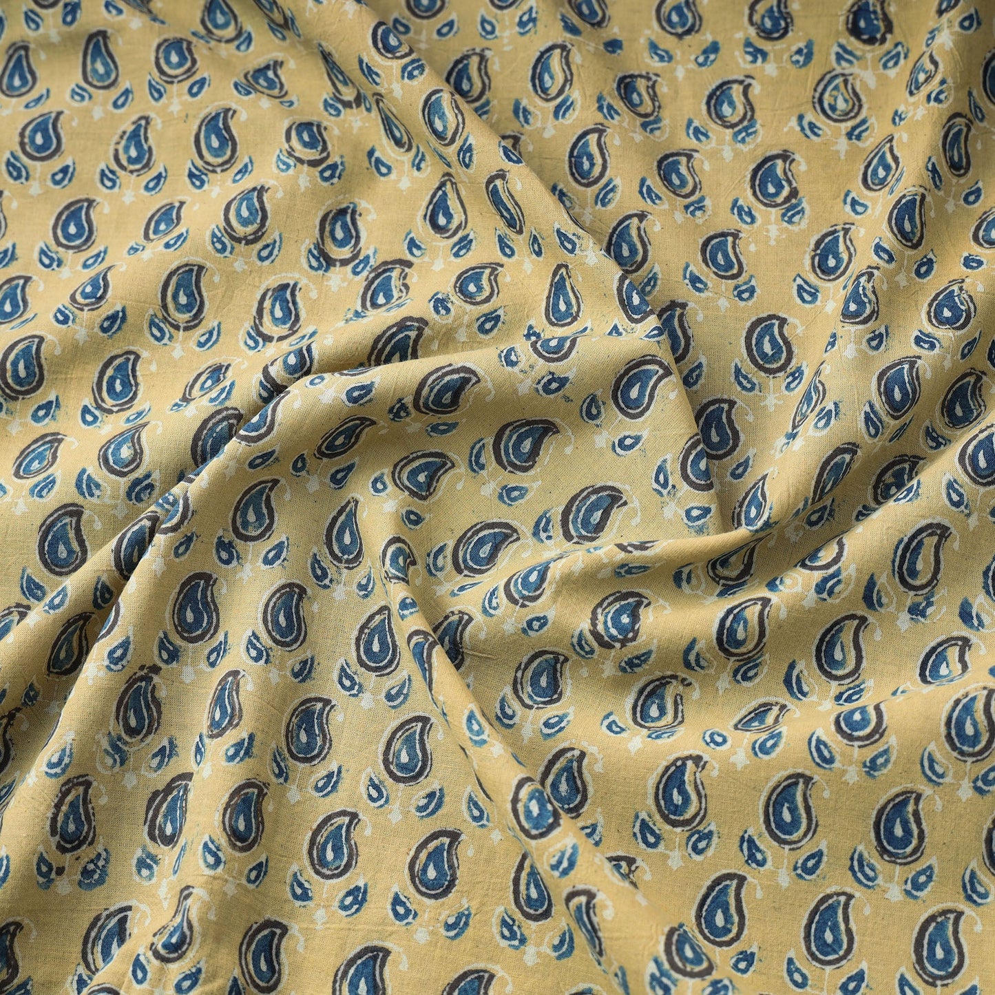  Ajrakh Hand Block Printed Cotton Fabric 19 