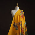Natural dyed handloom chanderi silk handpainted
