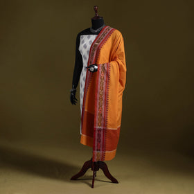 Odisha ikat cotton sambalpuri dupatta 10 - handcrafted