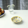  Yellow Original Blue Pottery Ceramic Bowl