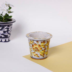  Original Blue Pottery Ceramic Planter 