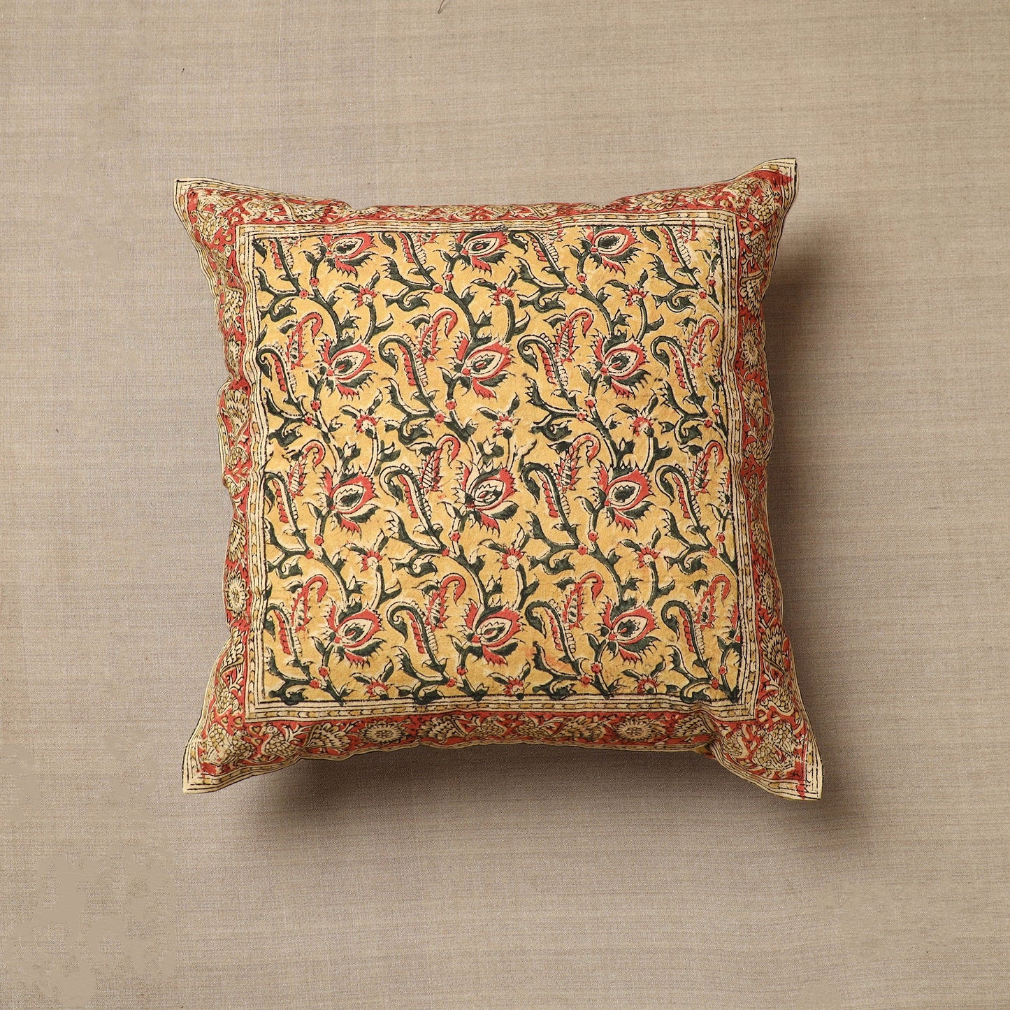Kalamkari Cushion Cover