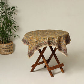 Yellow - original pedana kalamkari natural dyed cotton