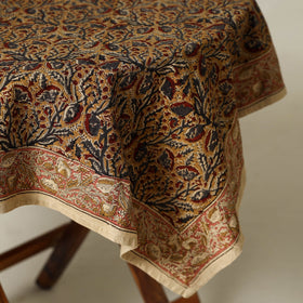 Yellow - original pedana kalamkari natural dyed cotton