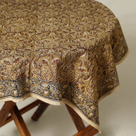 Yellow - original pedana kalamkari natural dyed cotton
