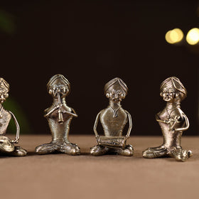 Pagdi musician - tribal odisha dokra handmade home decor