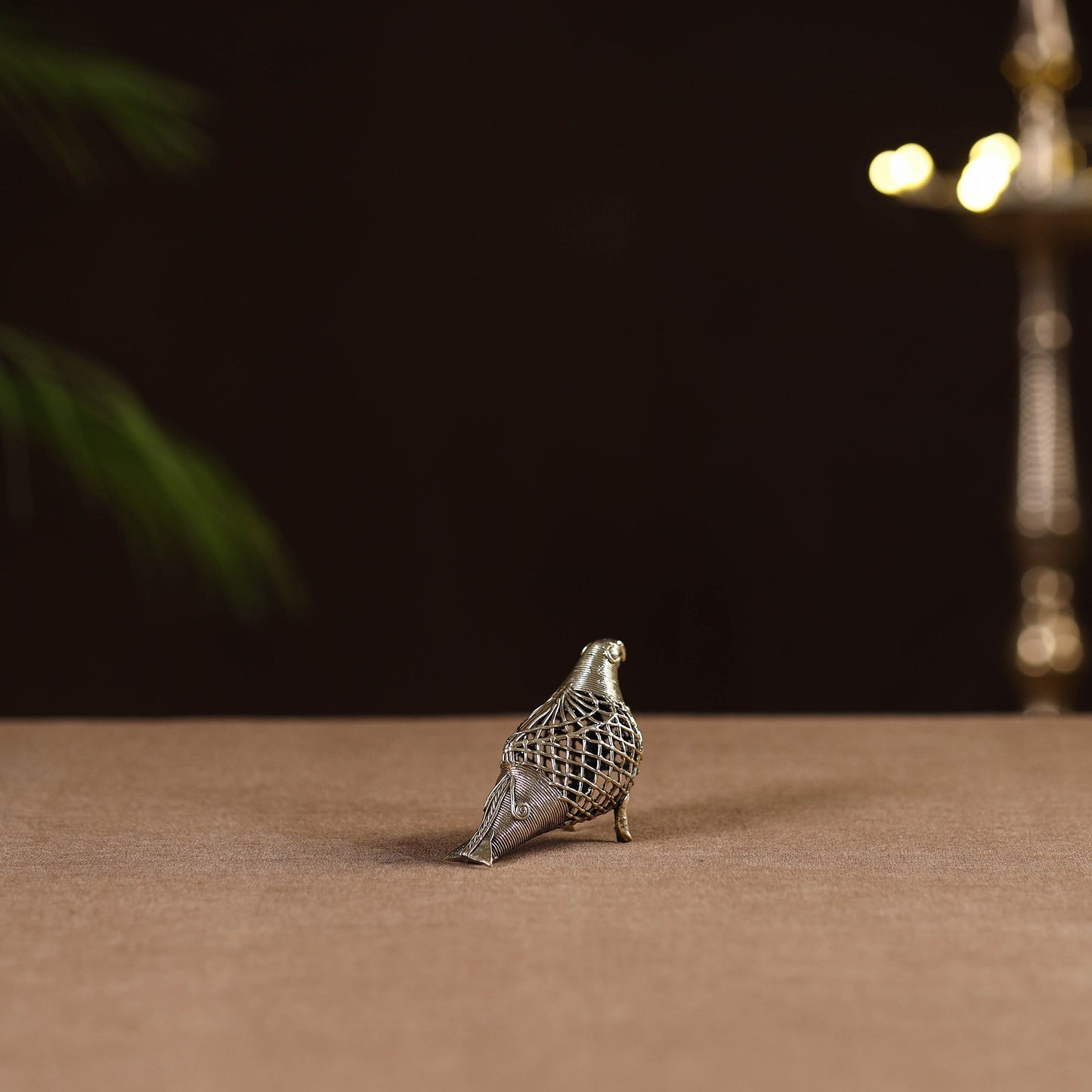 Parrot - tribal odisha dokra handmade home decor item 01